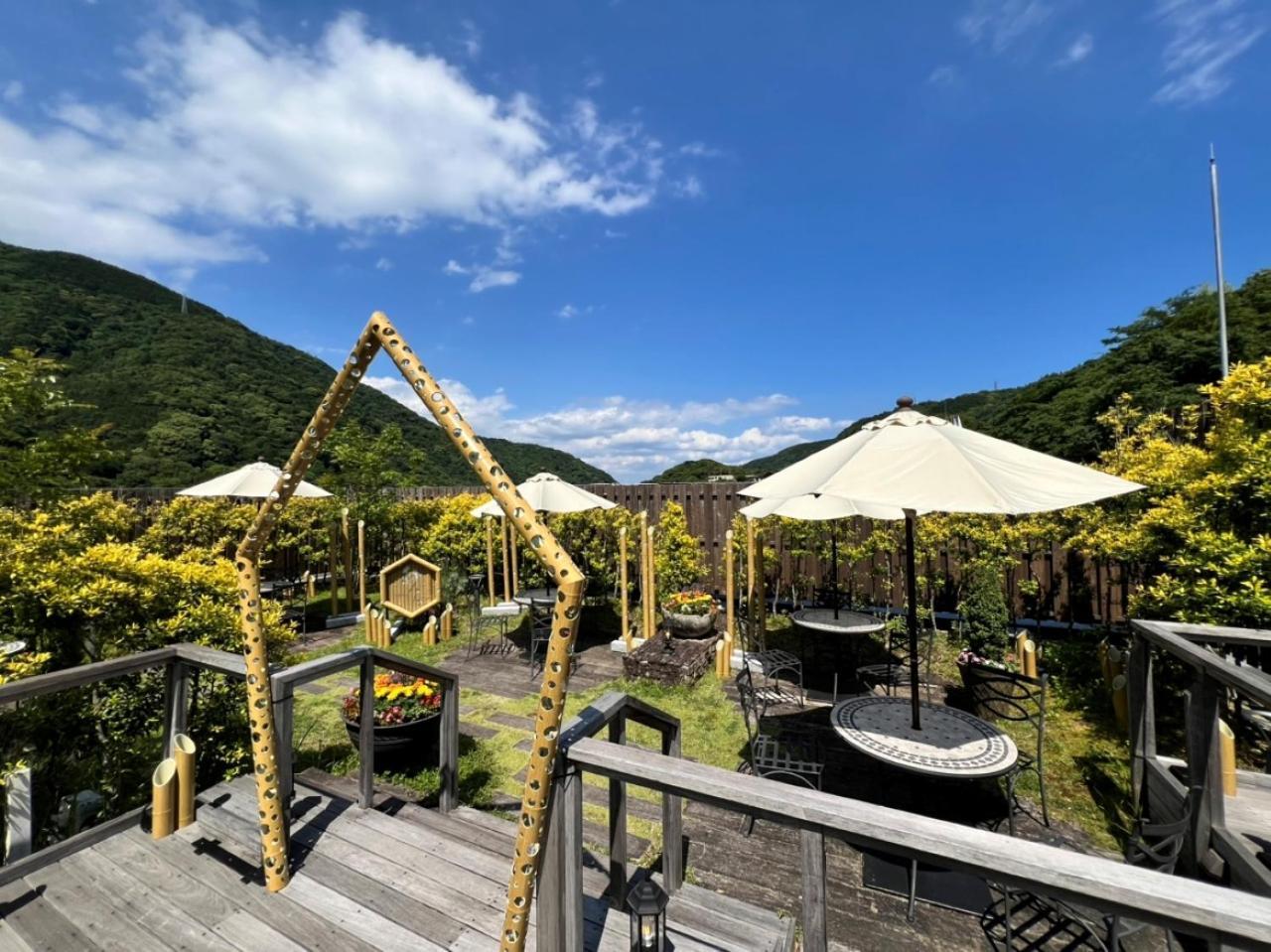 Tsukino Yado Sara Hotel Hakone Exterior foto